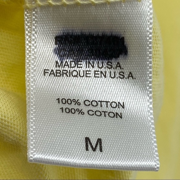 Wildfox Medium Yellow More Sun Please Tee NEW - Picture 6 of 10